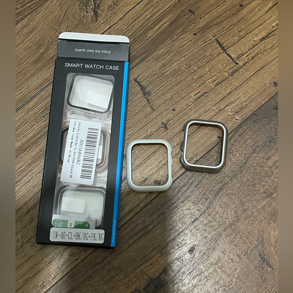 Lot of five smart watch cases/covers 40mm Apple Watch